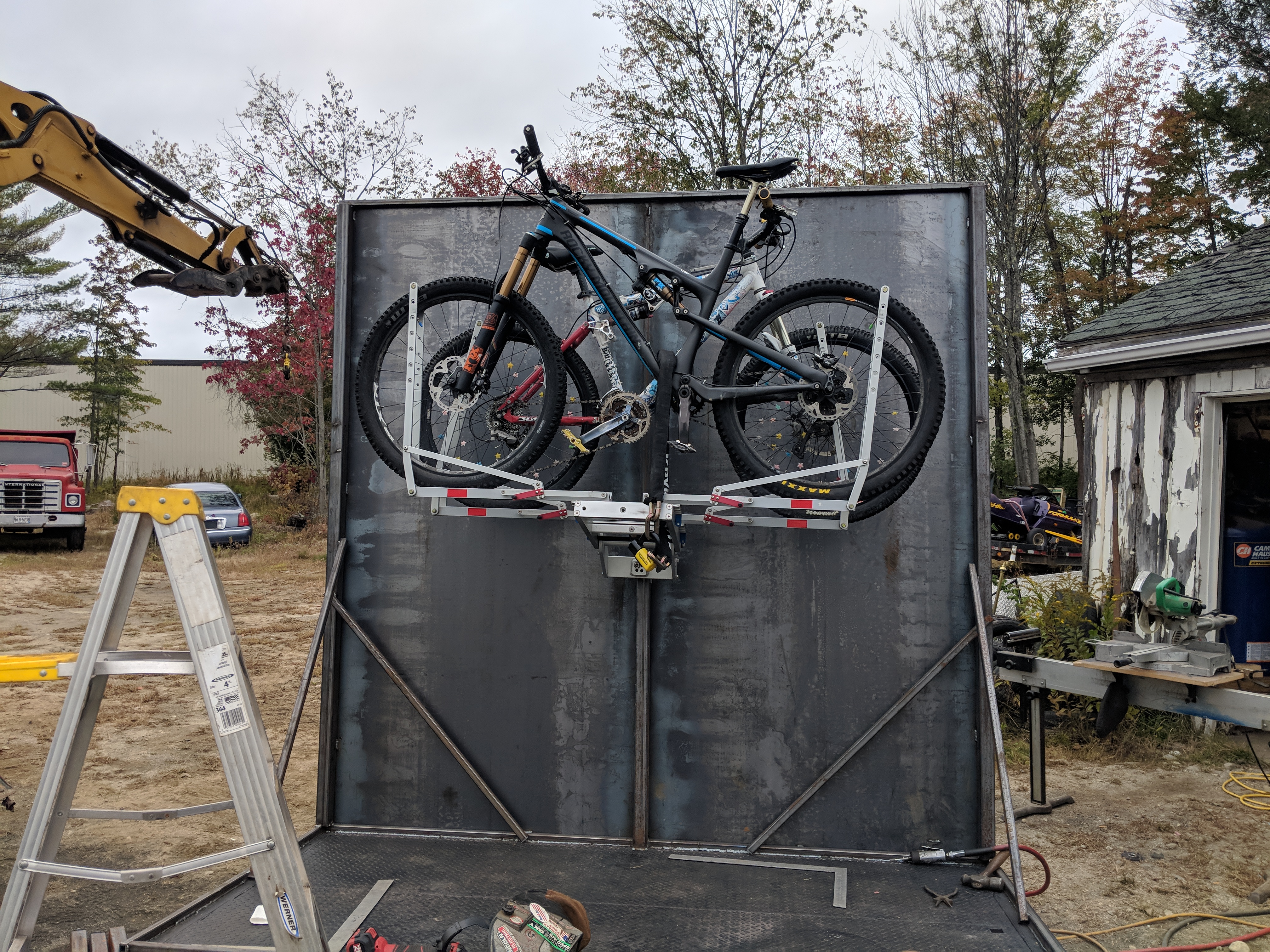 Bike Rack test fit